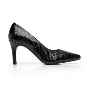 Zapatilla Puntal Flexi para Mujer Estilo 104501 Escama Negro