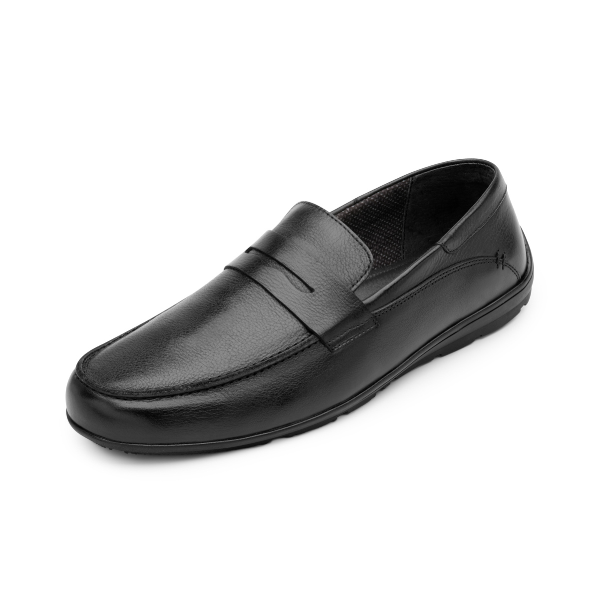Mocasín Con Antifaz Flexi para Hombre Estilo 410401 Negro - Image 3