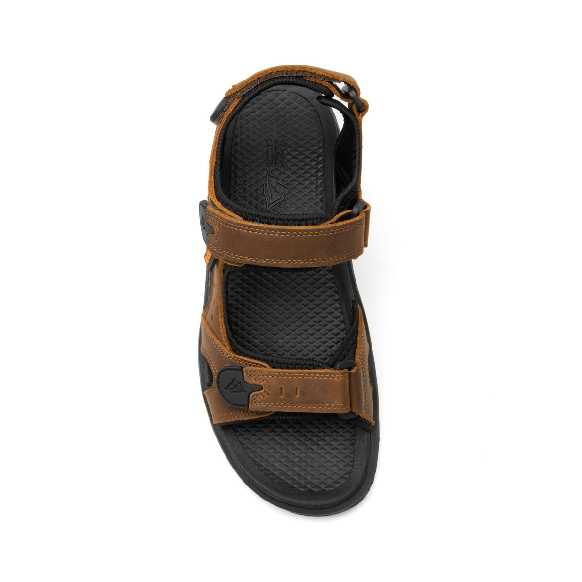 Sandalia Outdoor Piel Con Ajuste Flexi para Hombre con Ancho Ajustable Estilo 411001 Tan - Image 2