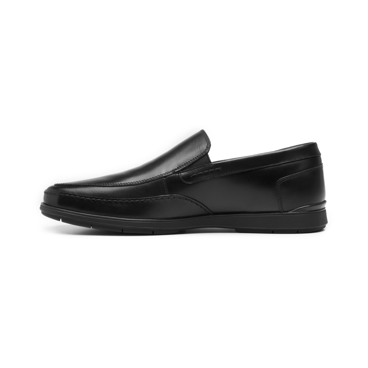 Mocasín Flexi para Hombre con Napa Vegetal Estilo 413701 Negro - Image 3