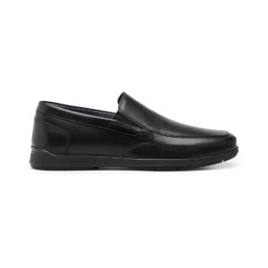 413701-negro-lateral Mocasín Flexi para Hombre con Napa Vegetal Estilo 413701 Negro