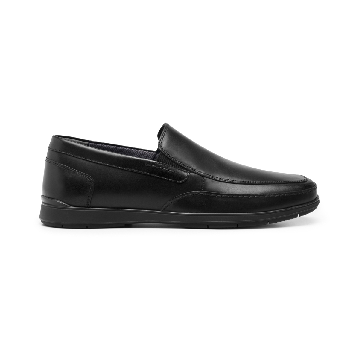 Mocasín Flexi para Hombre con Napa Vegetal Estilo 413701 Negro