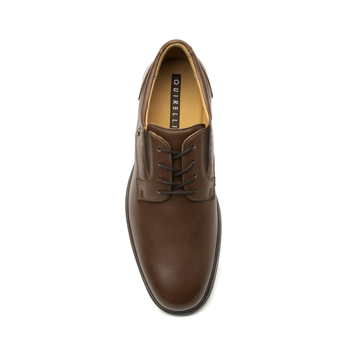 Zapato Derby Liso Quirelli para Hombre con California Auténtico Estilo 703301 Brandy - Image 2