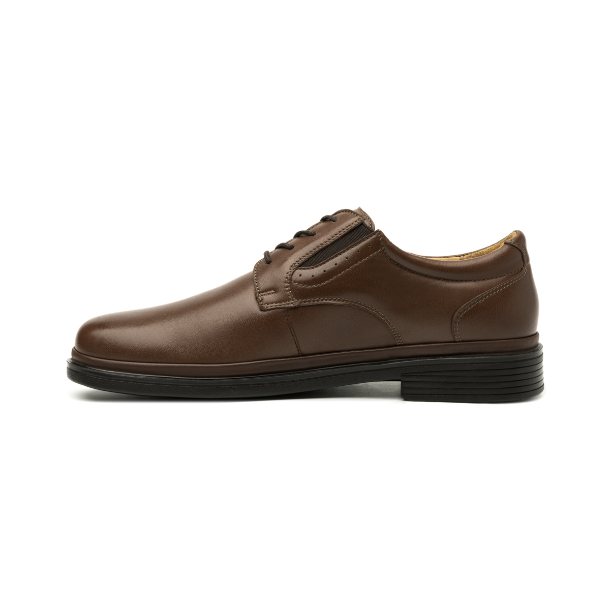 Zapato Derby Liso Quirelli para Hombre con California Auténtico Estilo 703301 Brandy - Image 3