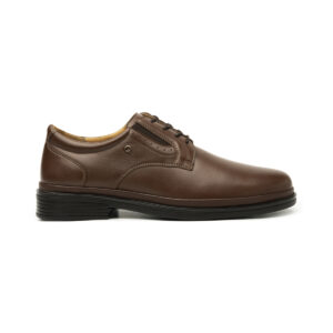 703301-brandy-lateral Zapato Derby Liso Quirelli para Hombre con California Auténtico Estilo 703301 Brandy