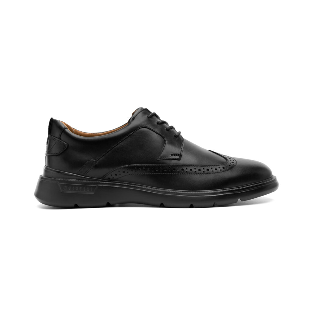Derby Casual Quirelli para Hombre con Suela Extra Ligera Estilo 703601 Black